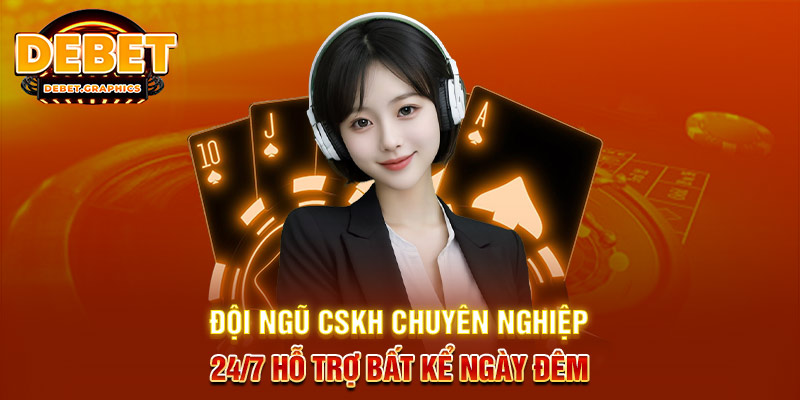 Đội ngũ CSKH chuyên nghiệp, 24/7 hỗ trợ bất kể ngày đêm